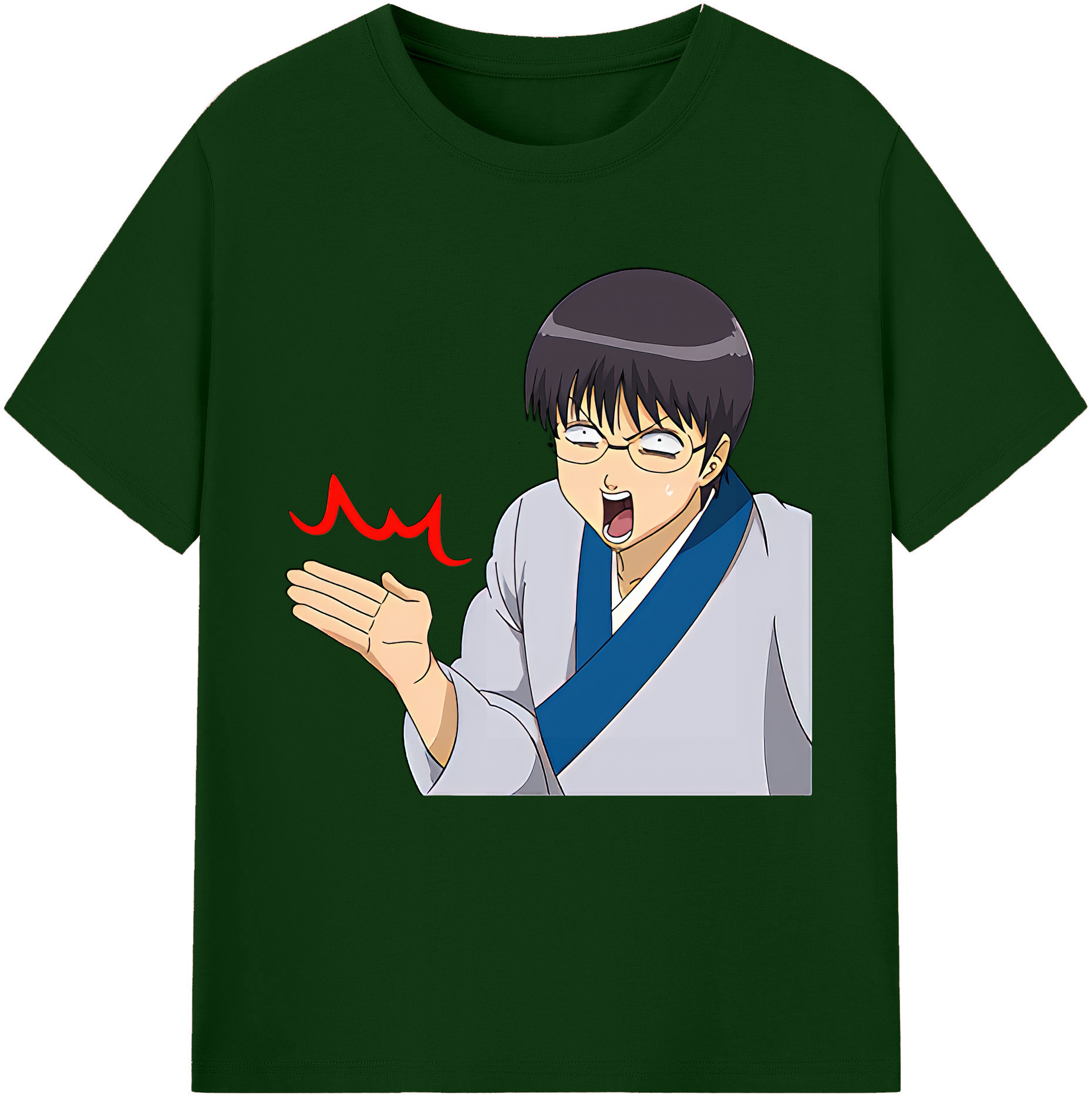（画像用） ぎんたま 坂田銀時（さかたぎんとき） 神楽 志村新八（しむら しんぱち） GINTAMA Sakata Gintoki Kagura Shimura Shinpachi 綿100％半袖Tシャツ（フロントプリント）